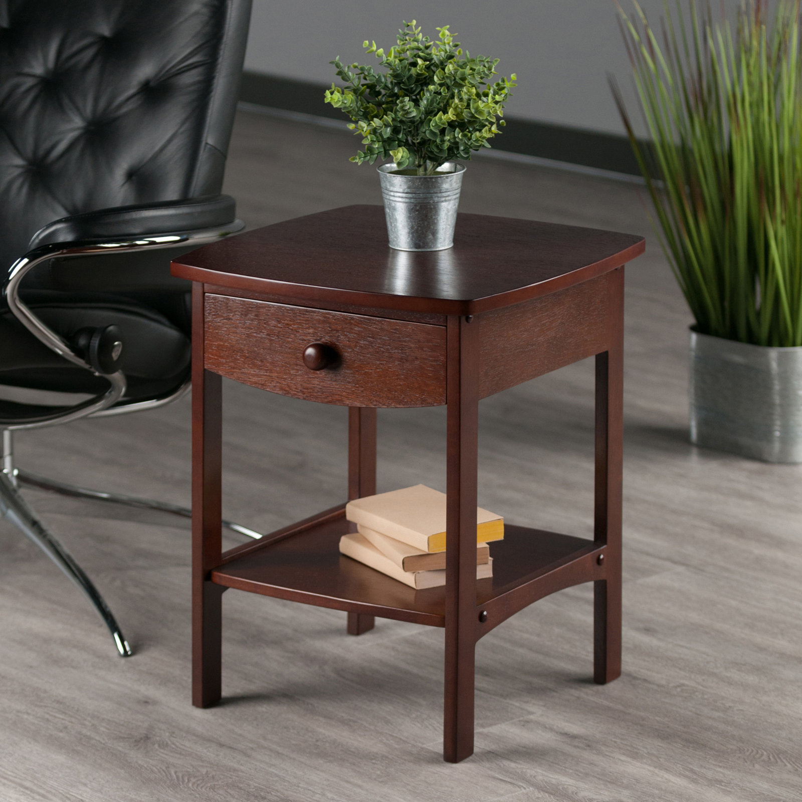 Red Barrel Studio Gryff 22.05'' Tall End Table with Storage